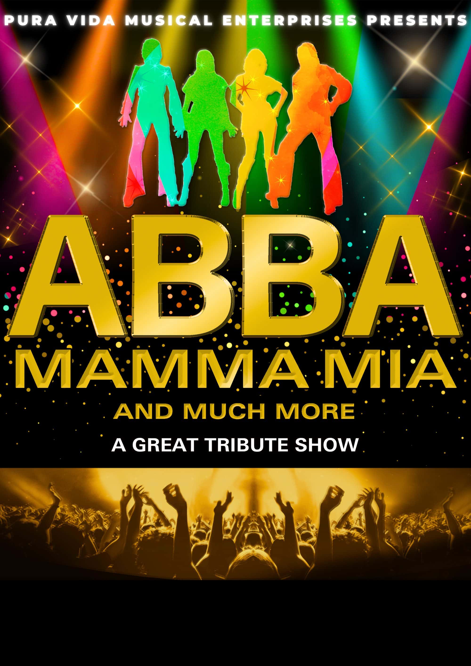 Plakat „ABBA – Mamma Mia and much more“ 2026